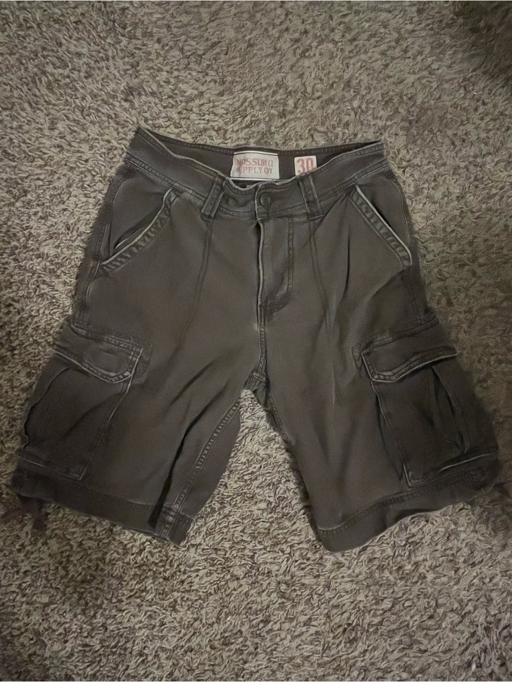Mossimo Supply Co. Men's Cargo Shorts - Charcoal
